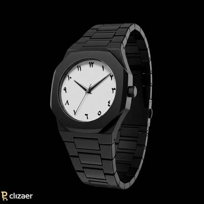 Black Arabic Watch