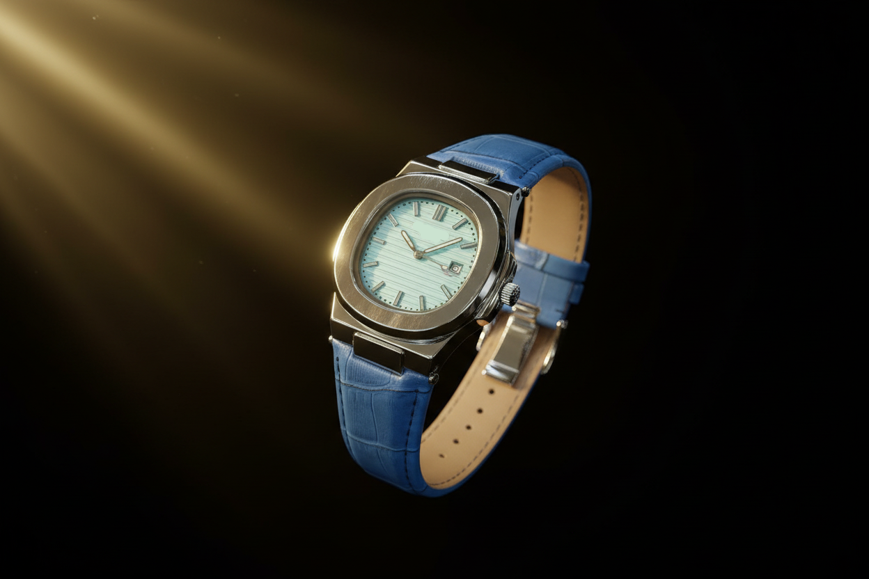 Hand Wrist Watch - Leather Band Edition