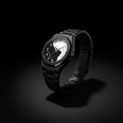 Black Arabic Watch