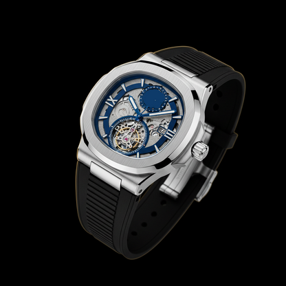 Skeleton Mechanical Wrist Watch – Rubber Strap Edition