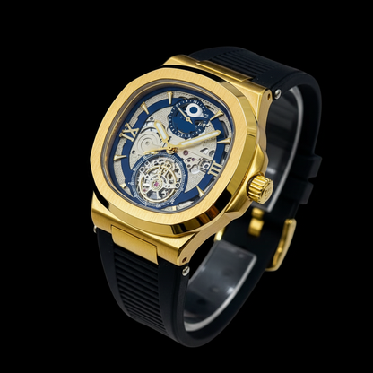 Skeleton Mechanical Wrist Watch – Rubber Strap Edition