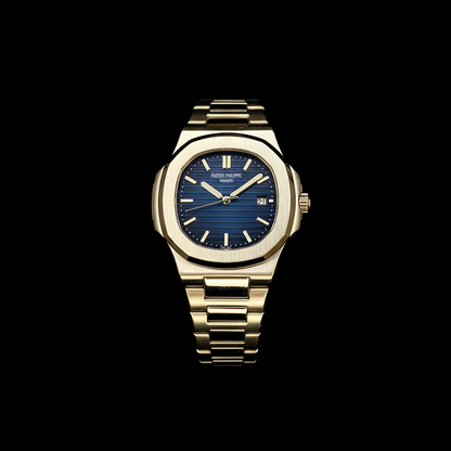 Octagonal Bezel Sports Watch - Steel Bracelet