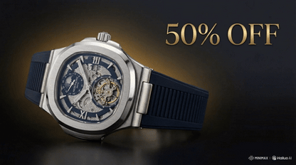 Skeleton Mechanical Wrist Watch – Rubber Strap Edition