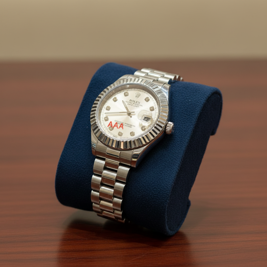 Rolex Silver Studio Display