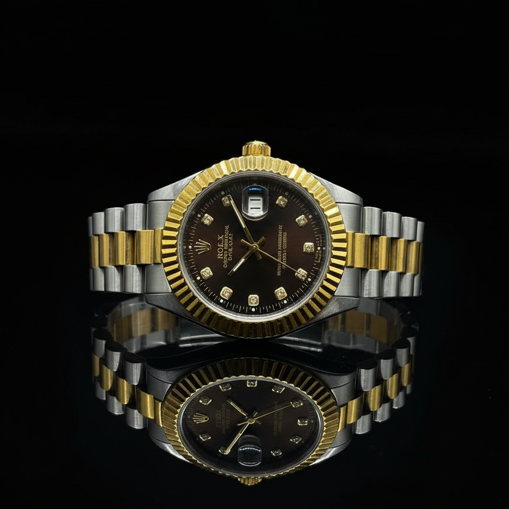 Rolex Datejust Chocolate Brown Diamond Dial