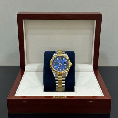 Blue Gold Studio Display