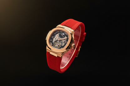 Skeleton Mechanical Wrist Watch – Rubber Strap Edition