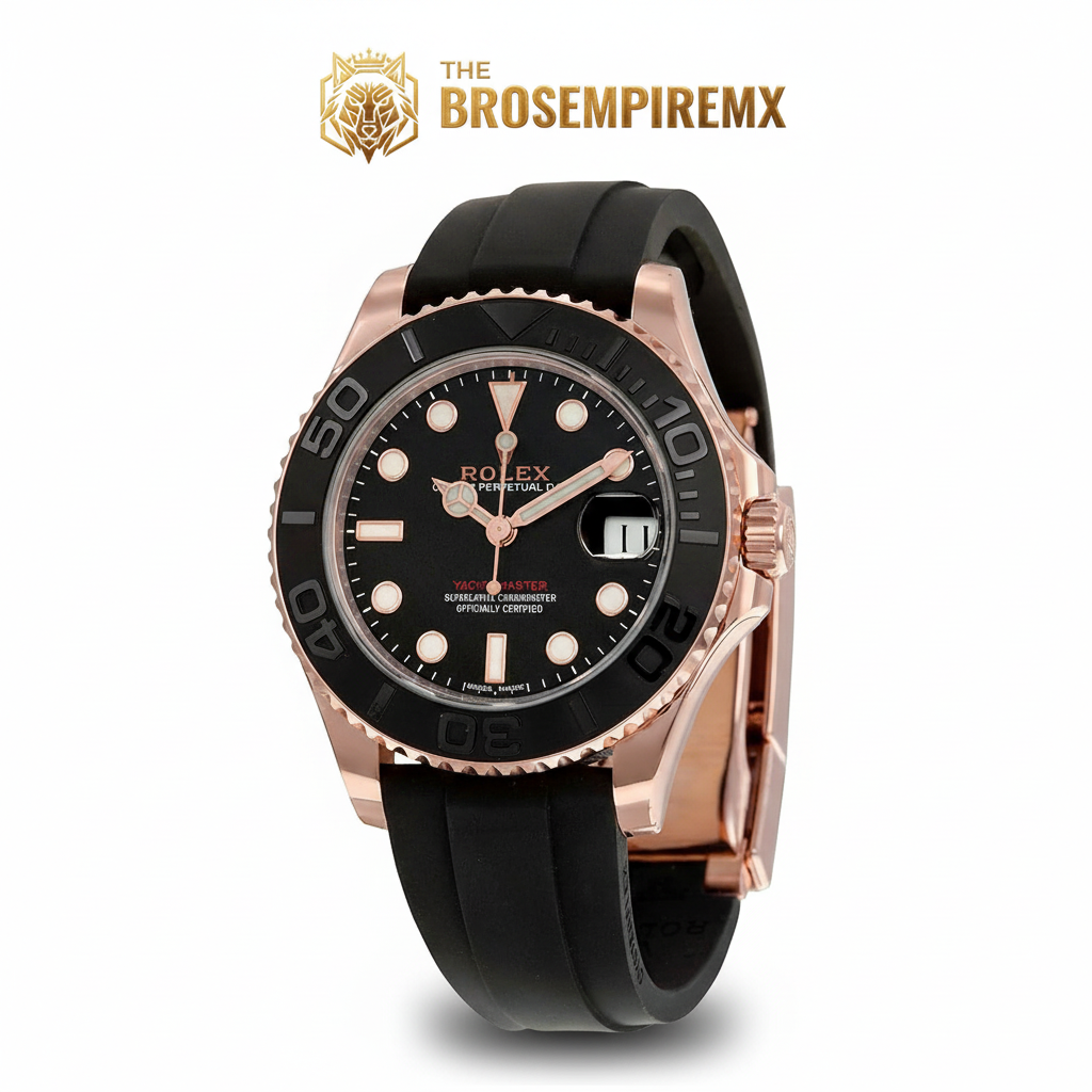 Rolex Master Watch Rose Gold
