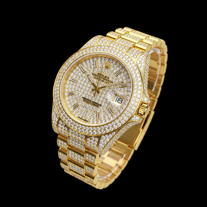 Full Diamond Watch - Presidential Bracelet | Iced-Out Style
