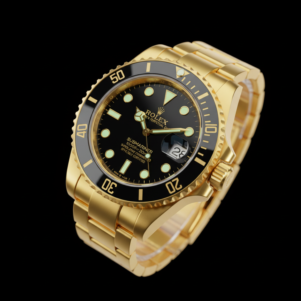 Yellow Gold Dive Watch - Ceramic Bezel | Automatic