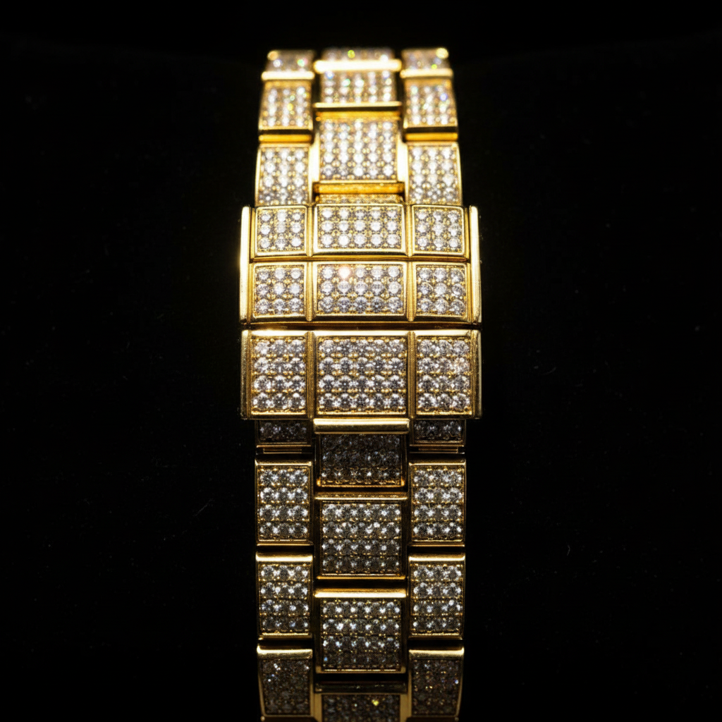 Full Diamond Watch - Presidential Bracelet | Iced-Out Style