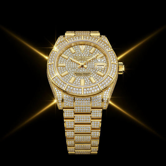 Full Diamond Watch - Presidential Bracelet | Iced-Out Style