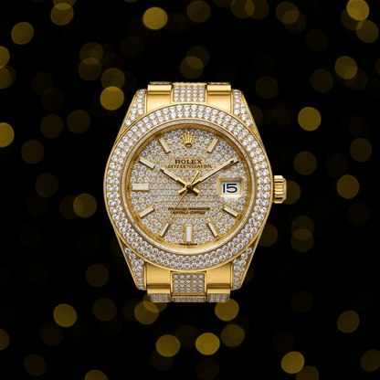 Full Diamond Watch - Presidential Bracelet | Iced-Out Style