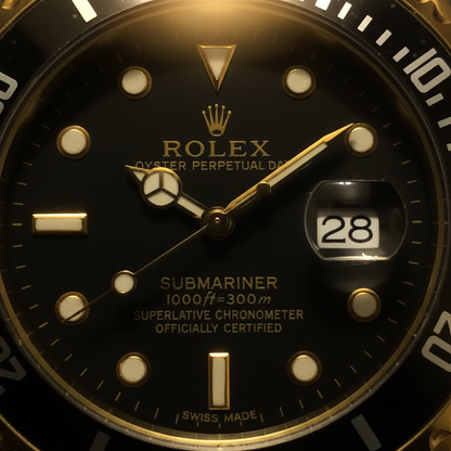 Yellow Gold Dive Watch - Ceramic Bezel | Automatic