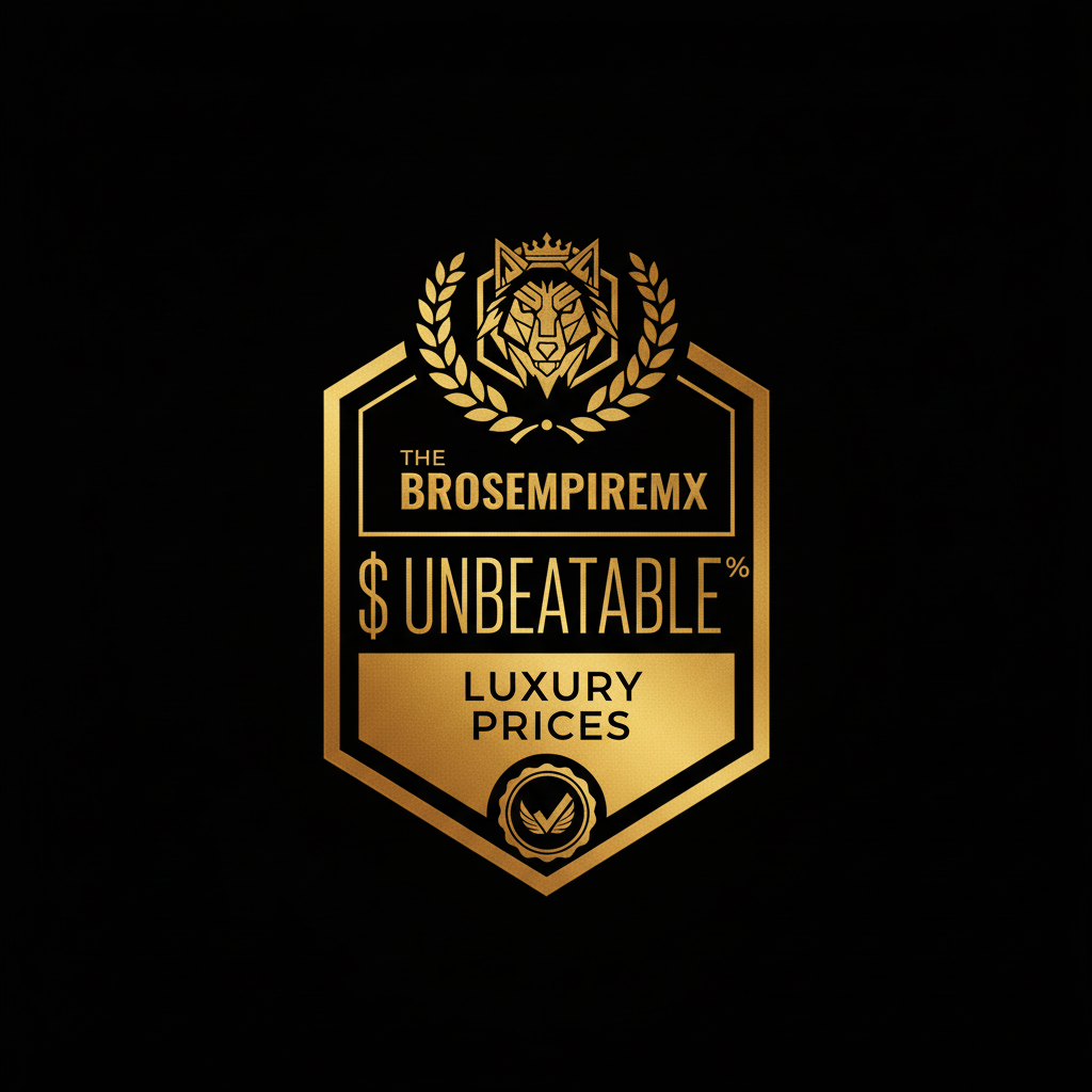 Unbeatable Prices Badge Black Background